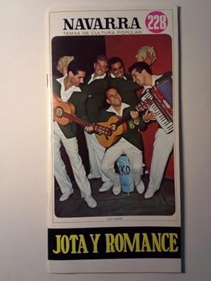 JOTA Y ROMANCE. Navarra Temas De Cultura Popular Nº 228.