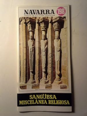 Imagen del vendedor de SANGESA, MISCELANEA RELIGIOSA. Navarra Temas De Cultura Popular N 198. a la venta por LIBRERIA CLIO