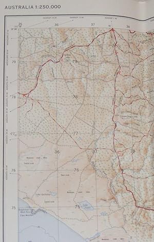 Pemberton, Western Australia, 1:250000 Map Sheet SI 50-10, Edition 1, Series R 502