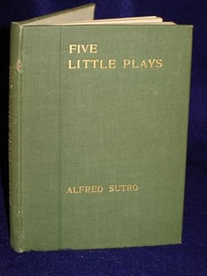 Image du vendeur pour Five Little Plays mis en vente par Gil's Book Loft