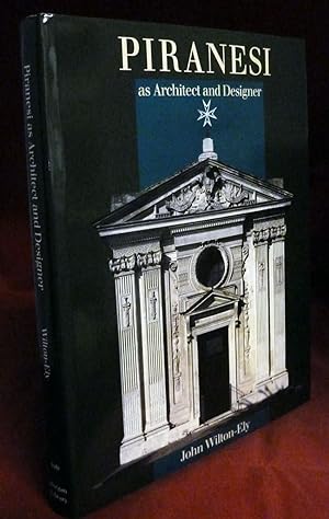 Seller image for Piranesi As Architect And Designer for sale by Royoung Bookseller, Inc. ABAA