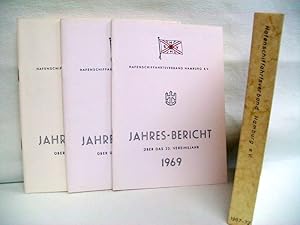 Jahres-Berichte über das 21. bis 26. Vereinsjahr , 1967 bis 1972) des Hafenschiffahrtsverbandes