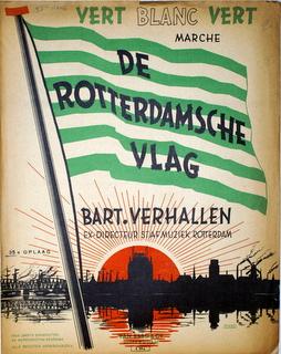 De Rotterdamsche vlag. Marche. Piano. 35e oplaag