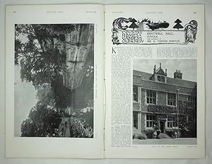 Original Issue of Country Life Magazine Dated October 11th 1902, with a Main Feature on Kentwell ...