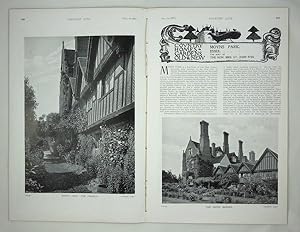 Original Issue of Country Life Magazine Dated November 1st 1902, with a Main Feature on Moyns Par...