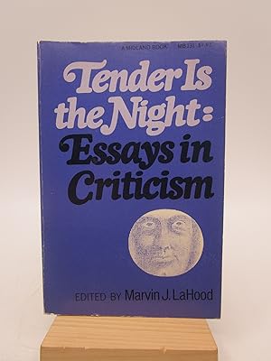 Imagen del vendedor de Tender is the Night: Essays in Criticism a la venta por Shelley and Son Books (IOBA)