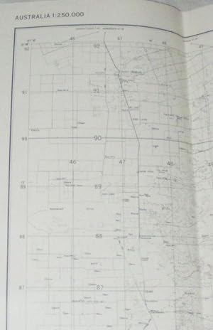 Esperance, Western Australia 1:250000 Map Sheet SI 51-6 Edition 1 (Provisional Edition) Series R 502