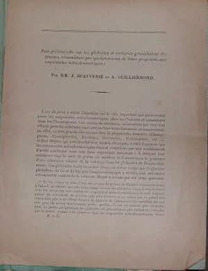 Seller image for Sur l'volution du systme vacuolaire chez les gymnospermes. for sale by alphabets