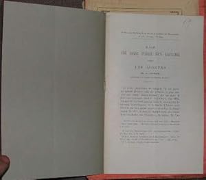 Imagen del vendedor de Sur une assise plisse sous ligulaire chez les isotes. a la venta por alphabets