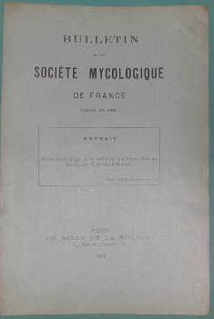 Imagen del vendedor de tude historique de la bulbiose des lames, chez un agaric. a la venta por alphabets