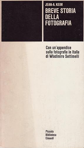 Immagine del venditore per Breve storia della fotografia. venduto da Libreria Giorgio Maffei