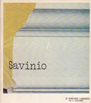 Bild des Verkufers fr Alberto Savinio zum Verkauf von Libreria Giorgio Maffei