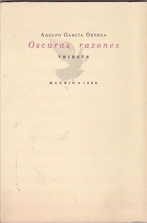 Seller image for Oscuras razones for sale by LIBRERA GULLIVER