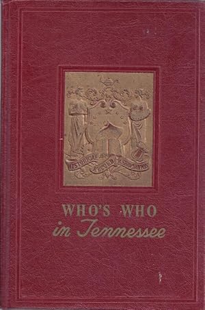 Seller image for Who's Who In Tennessee, 1961 for sale by BJ's Book Barn