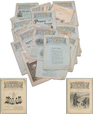 Image du vendeur pour Harper's Young People (33 single issues, 1886 and 1888) mis en vente par Between the Covers-Rare Books, Inc. ABAA