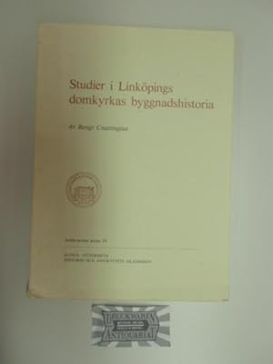 Bild des Verkufers fr Studier i Linkpings domkyrkas byggnadshistoria. Antikvarska serien 29. zum Verkauf von Druckwaren Antiquariat