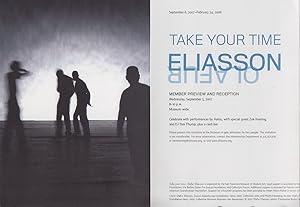 Seller image for Take Your Time: Olafur Eliasson (Exhibition Invitation) for sale by Diatrope Books