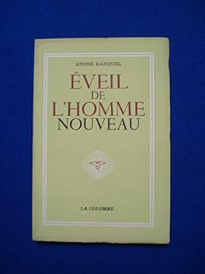 Bild des Verkufers fr Eveil de l'homme nouveau. zum Verkauf von JLG_livres anciens et modernes