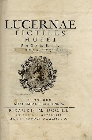 Lucernae fictiles Musei Passerii. [Volume terzo].