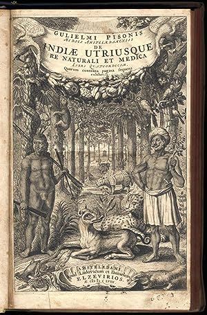 Imagen del vendedor de De Indiae utriusque re naturali et medica, libri quatuordecim. a la venta por Sanderus Antiquariaat