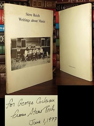 Seller image for WRITINGS ABOUT MUSIC Signed 1st for sale by Rare Book Cellar