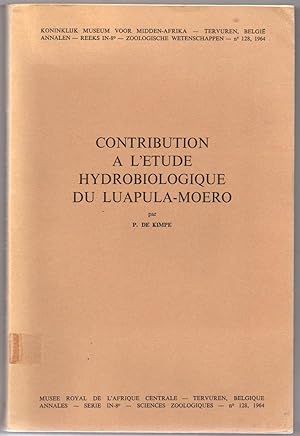 Contribution a L'Etude Hydrobiologique du Luapula-Moero