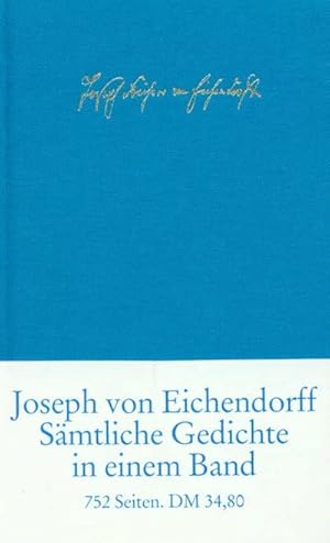 Seller image for Smtliche Gedichte und Versepen for sale by Rheinberg-Buch Andreas Meier eK