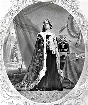 Imagen del vendedor de Mrs. D. P. Bowers as Lady Constance, Steel Engraving a la venta por Legacy Books II