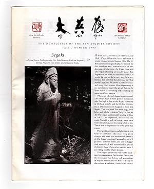 The Newsletter of the Zen Studies Society / Fall-Winter 1997. Segaki