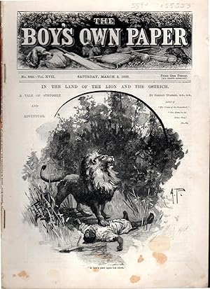 Seller image for The Boy's Own Paper: Volume XVII, No. 842-846: March 2-30, 1895 for sale by Dorley House Books, Inc.