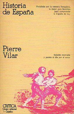 Immagine del venditore per HISTORIA DE ESPAA. Trad. Manuel Tun de Lara / Jess Suso Soria. venduto da angeles sancha libros