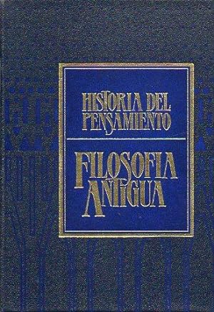 Imagen del vendedor de HISTORIA DEL PENSAMIENTO. 1. FILOSOFA ANTIGUA. COMIENZOS DE LA PATRSTICA. a la venta por angeles sancha libros