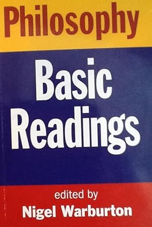 Seller image for Philosophy Basic Readings for sale by Artful Dodger Books