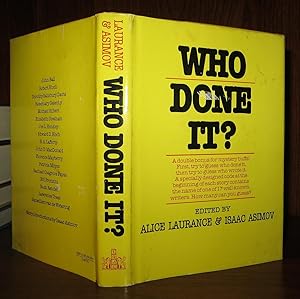 Imagen del vendedor de WHO DONE IT a la venta por Rare Book Cellar