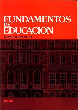 Imagen del vendedor de Fundamentos de Educacin a la venta por Livro Ibero Americano Ltda