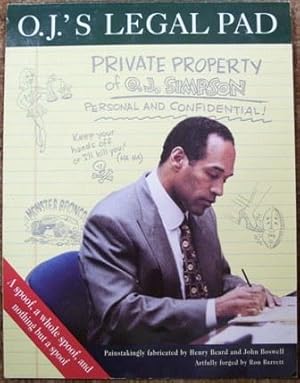 Imagen del vendedor de O. J.'s Legal Pad a la venta por Wordbank Books