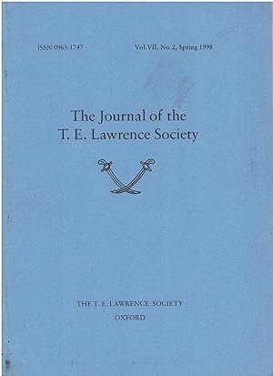 Imagen del vendedor de The Journal of the T.E. Lawrence Society (Vol. VII, No. 2, Spring 1998) a la venta por Manian Enterprises