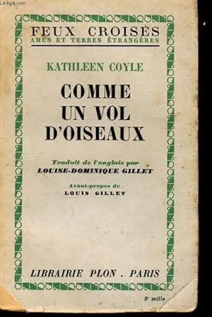 Seller image for COMME UN VOL D'OISEAUX for sale by Le-Livre