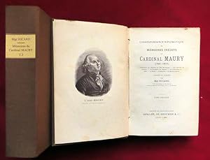 Correspondance diplomatique et mémoires inédits du Cardinal Maury (1792-1817). L'élection du dern...