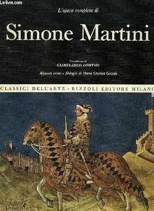 Bild des Verkufers fr L'OPERA COMPLETA DI SIMONE MARTINI zum Verkauf von Le-Livre