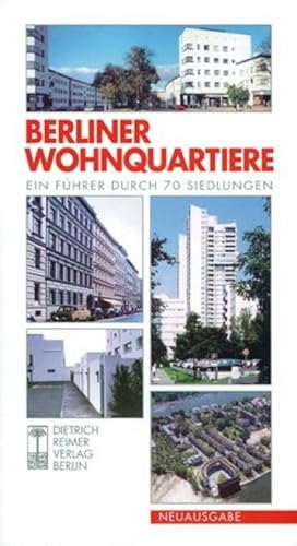 Bild des Verkufers fr Berliner Wohnquartiere zum Verkauf von Rheinberg-Buch Andreas Meier eK