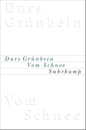 Imagen del vendedor de Vom Schnee oder Descartes in Deutschland a la venta por Rheinberg-Buch Andreas Meier eK