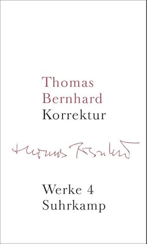 Immagine del venditore per Werke 04. Korrektur venduto da Rheinberg-Buch Andreas Meier eK