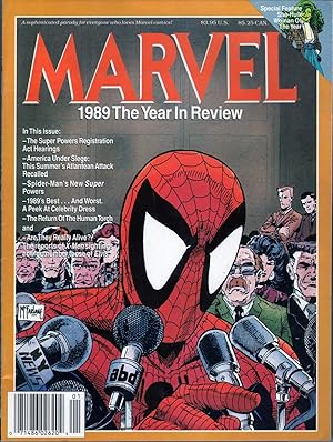 Marvel 1989 The Year in Review Vol 1 No 1