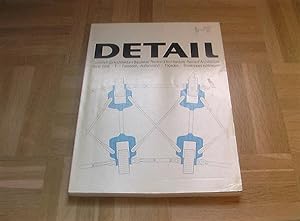 DETAIL - Zeitschrift für Architektur + Baudetail. Heft 7/1998: Fassaden, Außenwand.
