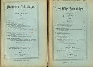 Preußische Jahrbücher. 123. Band, Januar und Februar (2 Hefte).