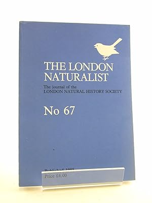 Bild des Verkufers fr THE LONDON NATURALIST No. 67 FOR THE YEAR 1987 zum Verkauf von Stella & Rose's Books, PBFA