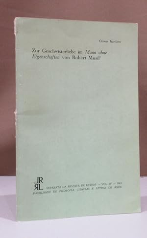 Bild des Verkufers fr Zur Geschwisterliebe im Mann ohne Eigenschaften von Robert Musil. zum Verkauf von Dieter Eckert