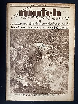 MATCH L'INTRAN-N°299-31 MAI 1932