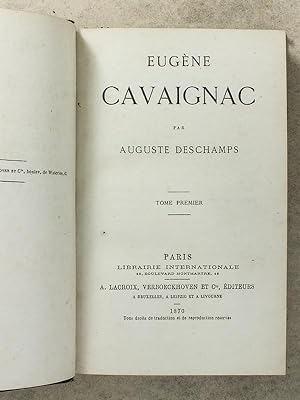 Eugène Cavaignac ( 2 tomes - complet )